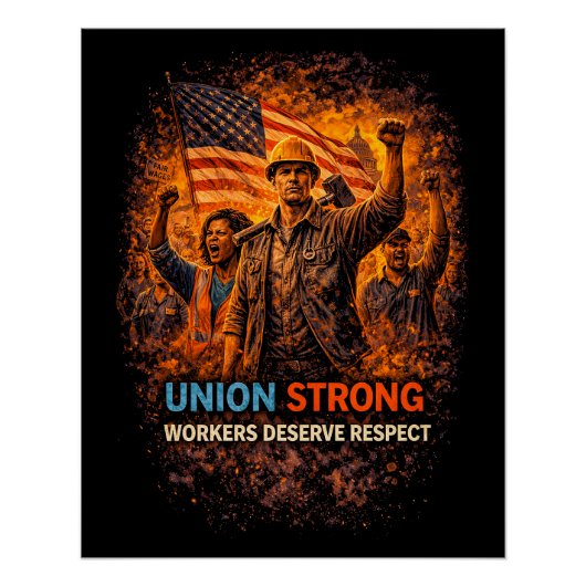 Union Strong Rising Perfect Poster (Voorkant)