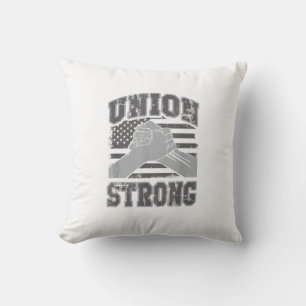 Union Strong - Union Worker - Dag van de arbeid Kussen