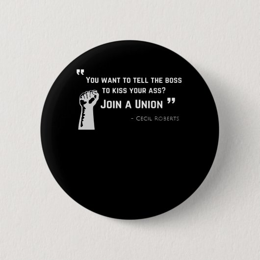 Union Strong - Union Worker Trend Labor Day Ronde Button 5,7 Cm (Voorkant)