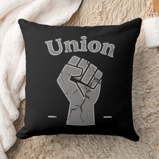 Union Strong Worker Fist Minimal Design Kussen (Deken)