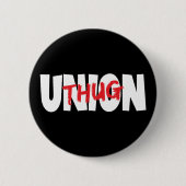 Union Thug Ronde Button 5,7 Cm (Voorkant)
