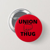 Union Thug Ronde Button 5,7 Cm (Voorkant /achterkant)