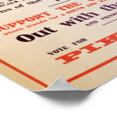 Unionistisch Poster van de Partij van de Britten (Hoek)