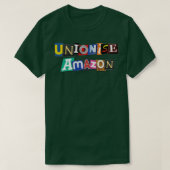 Unionize Amazon T-shirt (Design voorkant)