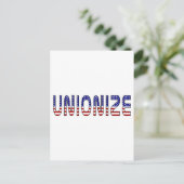 Unionize Briefkaart (Staand voorkant)