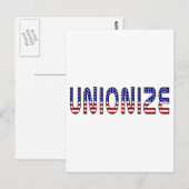 Unionize Briefkaart (Voorkant / Achterkant)