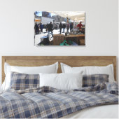 UnionSquare Canvas Afdruk (Insitu (Slaapkamer))