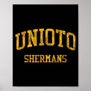 Unioto High School Hs Chillicothe Oh Vintage Srts Poster