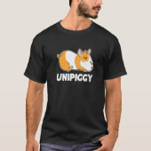 Unipiggy Graphic Guinea Pig Eigenaar Pet Cavy Anim T-shirt (Voorkant)