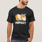 Unipiggy Graphic Guinea Pig Eigenaar Pet Cavy Anim T-shirt (Voorkant)
