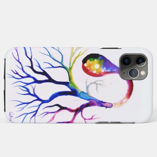 Unipolair neuron iPhone wallet Case-Mate iPhone Case (Achterkant (horizontaal))