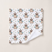 Unipug Pattern Bad Handdoek (Wasdoekje)