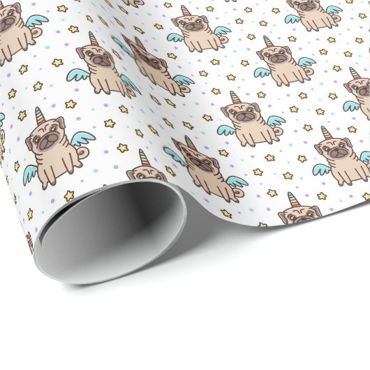 Unipug Pattern Cadeaupapier (Rol Hoek)