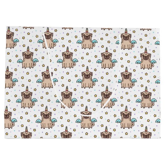 Unipug Pattern Groot Cadeauzakje (Achterkant)