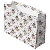 Unipug Pattern Groot Cadeauzakje (Achterkant Gekanteld)