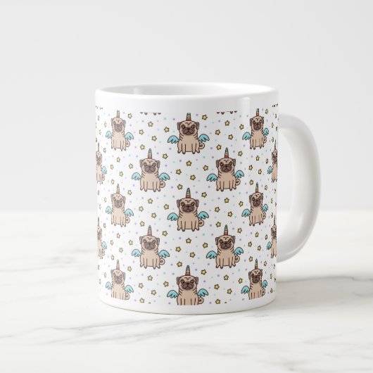Unipug Pattern Grote Koffiekop (Voorkant rechts)