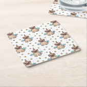 Unipug Pattern Kartonnen Onderzetters (Schuin)