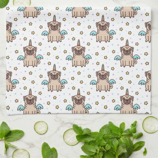 Unipug Pattern Theedoek (Gevouwen)