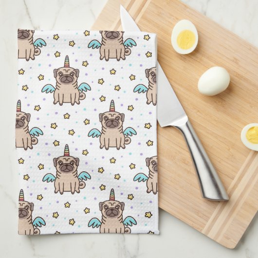 Unipug Pattern Theedoek (Quarter Fold)