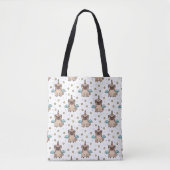 Unipug Pattern Tote Bag (Voorkant)