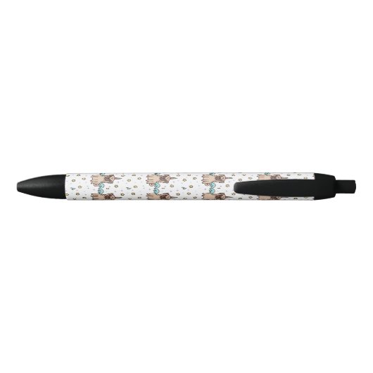 Unipug Pattern Zwarte Inkt Pen (Achterkant)