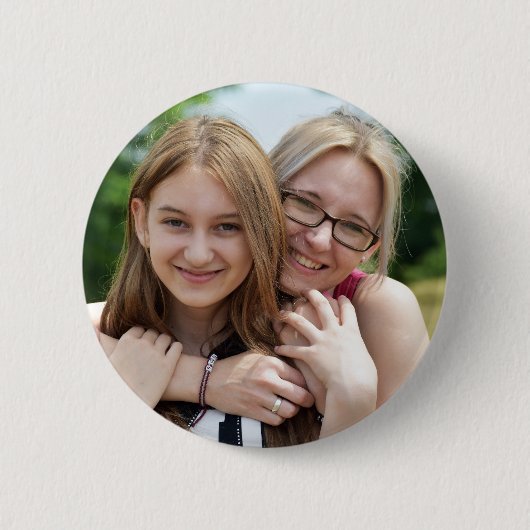 Unique 2¼ Round Button with Your Picture (Voorkant)