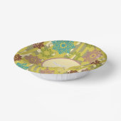 Unique Abstract Silhouette Stencil Art Birthday Papieren Kommen (Gebogen)