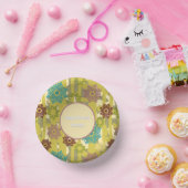 Unique Abstract Silhouette Stencil Art Birthday Papieren Kommen (Feest)