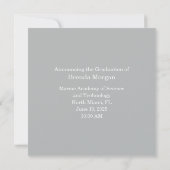 Unique Afstuderen Announcement Kaart (Achterkant)