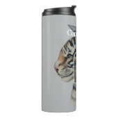 Unique Afstuderen Tumbler Thermosbeker (Gedraaid links)