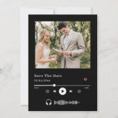 Unique Album Hoesje Music Minimal Save the Date (Voorkant)