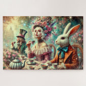 Unique Alice In Wonderland Tea Party Legpuzzel (Horizontaal)