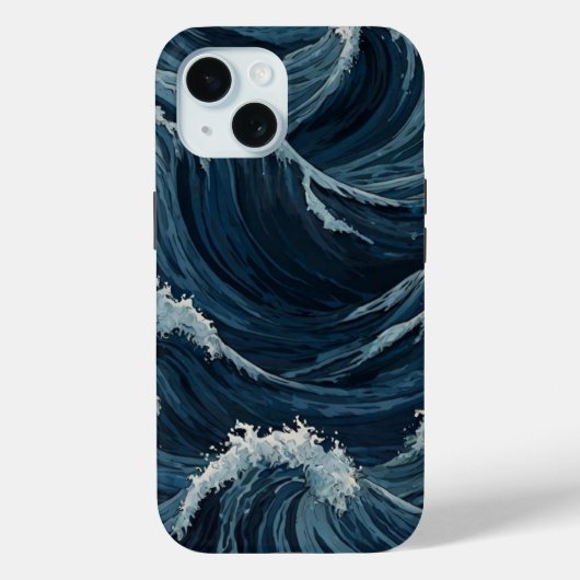 unique and aesthetic matte phone case (Achterkant)