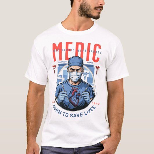 Unique And Special Tribute To Medics and Doctors T-shirt (Voorkant)