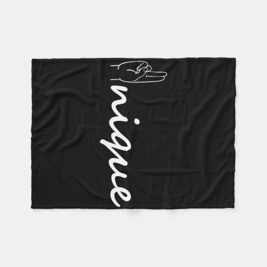 Unique Asl Alphabet American Sing Language Asl Tea Fleece Deken (Voorkant (Horizontaal))