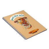 Unique basketball lover gifts peel the win notitieboek (Rechterzijde)