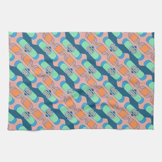 Unique beautiful pattern Design  Geschirrtuch Theedoek (Horizontaal)