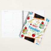 Unique Best Teacher Planner Journal (Display)
