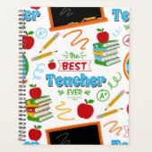 Unique Best Teacher Planner Journal (Voorkant)