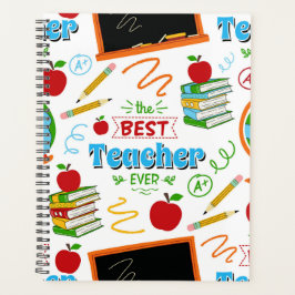 Unique Best Teacher Planner Journal