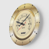 Unique Car Speedometer (MPH) Themed Grote Klok (Hoek)