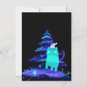 Unique Cat Christmas Cards Feestdagenkaart (Voorkant)