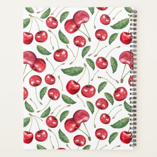 Unique Cherries Planner Journal (Achterkant)