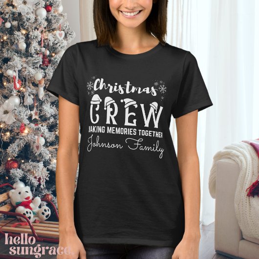 Unique Christmas Crew Togetherness & Love T-shirt