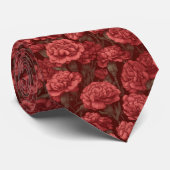 Unique Christmas Gift For Men Carnation Stropdas (Opgerold)