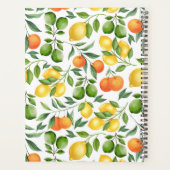 Unique Citrus Fruit Planner Journal (Achterkant)