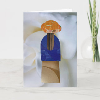 Unique Collage Earth Mama Belle Blank Card Kaart