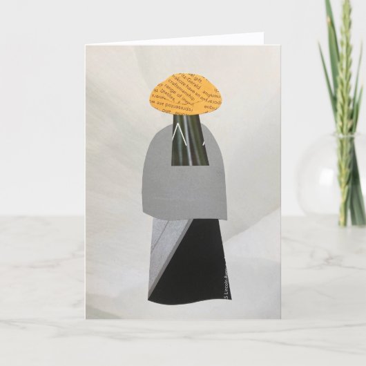 Unique Collage Earth Mama Vee Blank Card Kaart (Voorkant)