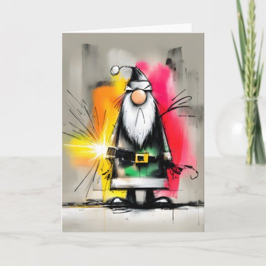 Unique Colorful Christmas Cards Feestdagen Kaart (Voorkant)