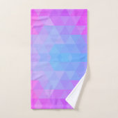 Unique Colorful Triangle Pattern Bad Handdoek (Handdoek)